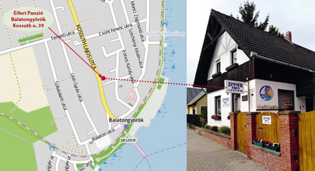 Eifert Haz Bed & Breakfast Balatongyorok Bagian luar foto